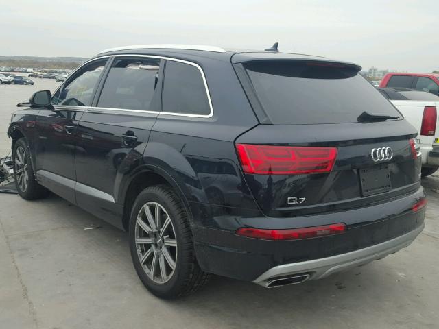 WA1VAAF73HD053898 - 2017 AUDI Q7 PRESTIG BLACK photo 3