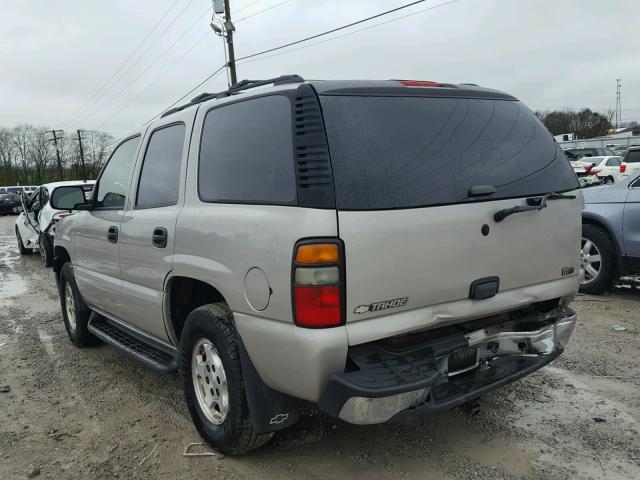 1GNEC13Z56J121033 - 2006 CHEVROLET TAHOE C150 GRAY photo 3