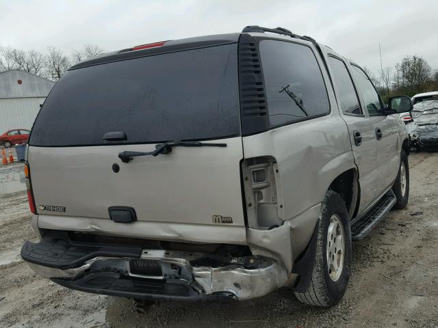 1GNEC13Z56J121033 - 2006 CHEVROLET TAHOE C150 GRAY photo 4