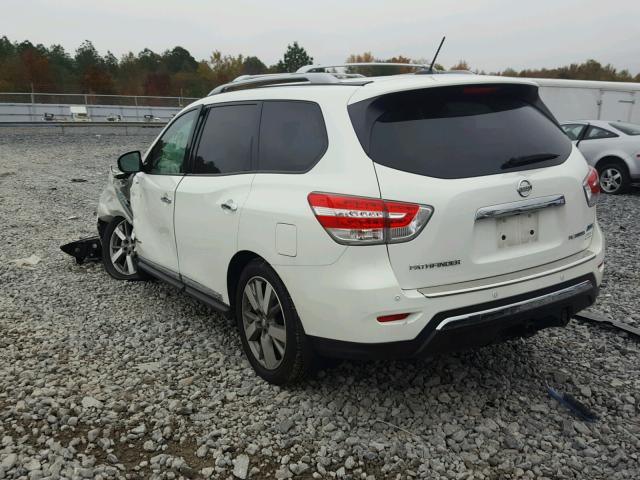 5N1CR2MN6EC648884 - 2014 NISSAN PATHFINDER WHITE photo 3