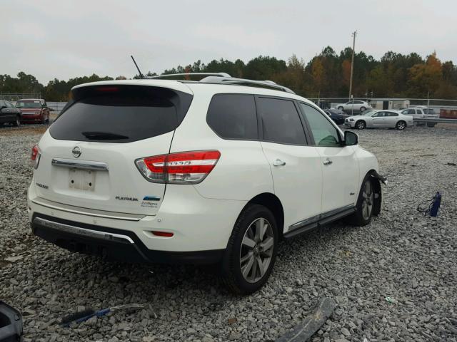 5N1CR2MN6EC648884 - 2014 NISSAN PATHFINDER WHITE photo 4