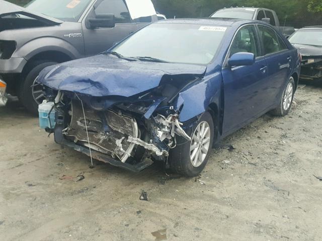 4T1BF3EK9BU744965 - 2011 TOYOTA CAMRY BASE BLUE photo 2