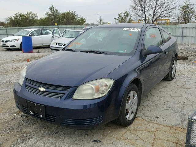 1G1AL18F787228065 - 2008 CHEVROLET COBALT LT BLUE photo 2