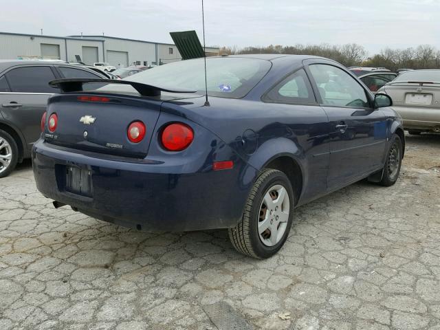 1G1AL18F787228065 - 2008 CHEVROLET COBALT LT BLUE photo 4