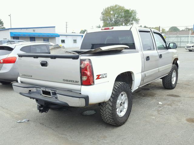 2GCEK13T451245679 - 2005 CHEVROLET SILVERADO TWO TONE photo 4