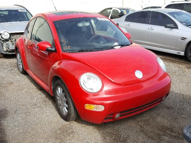3VWCK21C75M412512 - 2005 VOLKSWAGEN NEW BEETLE Qırmızı foto 1