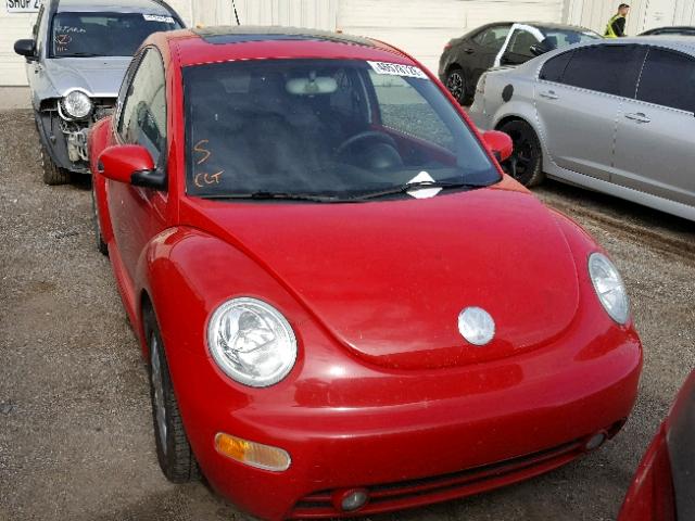 3VWCK21C75M412512 - 2005 VOLKSWAGEN NEW BEETLE Qırmızı foto 9