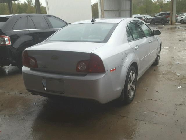 1G1ZC5E08CF279681 - 2012 CHEVROLET MALIBU 1LT 银色 照片 4