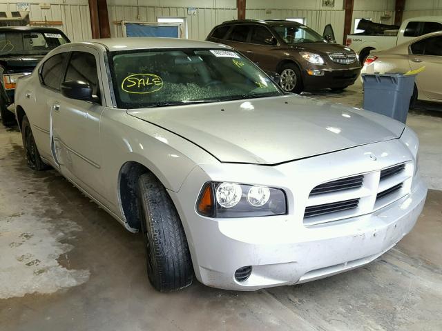 2B3KA43R17H661583 - 2007 DODGE CHARGER SE SILVER photo 1