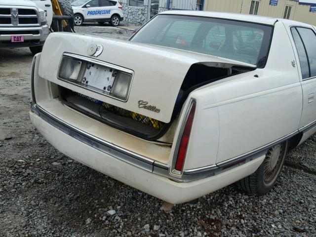 1G6KD52BXRU302588 - 1994 CADILLAC DEVILLE WHITE photo 10