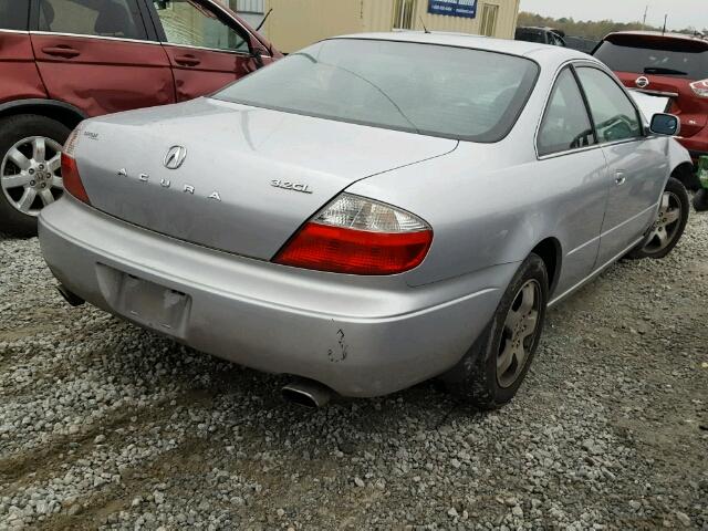 19UYA42463A007042 - 2003 ACURA 3.2CL SILVER photo 4