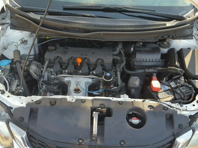 19XFB2F90FE031108 - 2015 HONDA CIVIC EXL WHITE photo 7