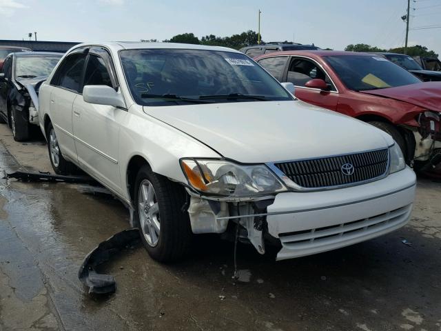 4T1BF28B9YU016979 - 2000 TOYOTA AVALON XL WHITE photo 1