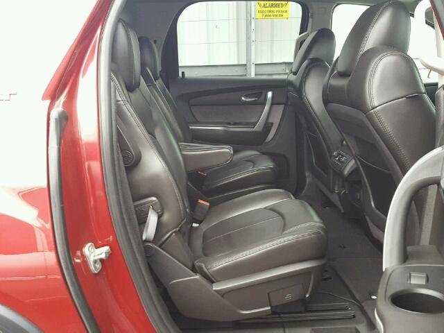 1GKLVMED0AJ125176 - 2010 GMC ACADIA SLT 红色 照片 6