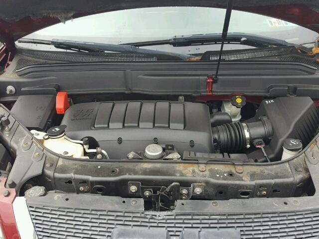 1GKLVMED0AJ125176 - 2010 GMC ACADIA SLT 红色 照片 7