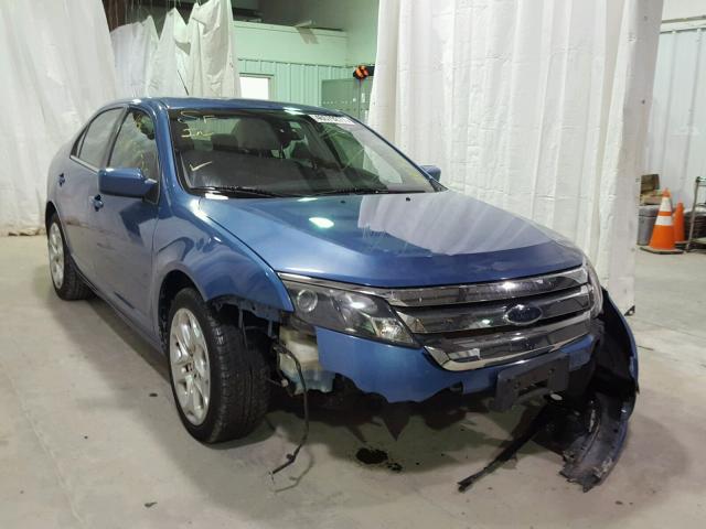 3FAHP0HA9AR138252 - 2010 FORD FUSION SE BLUE photo 1