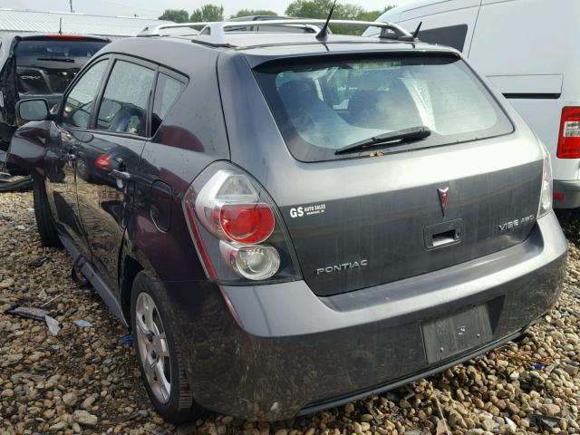 5Y2SM670X9Z410173 - 2009 PONTIAC VIBE GRAY photo 3