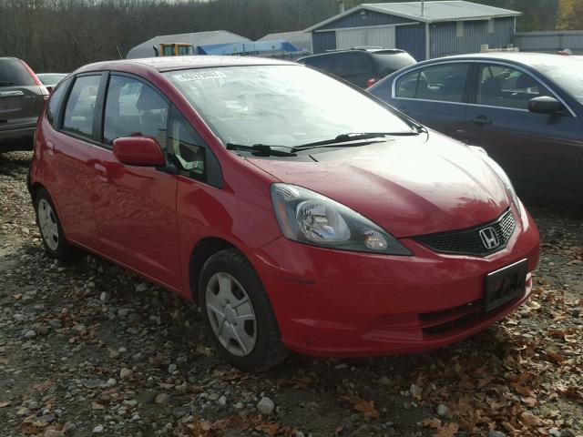 JHMGE8H31DC046078 - 2013 HONDA FIT RED photo 1