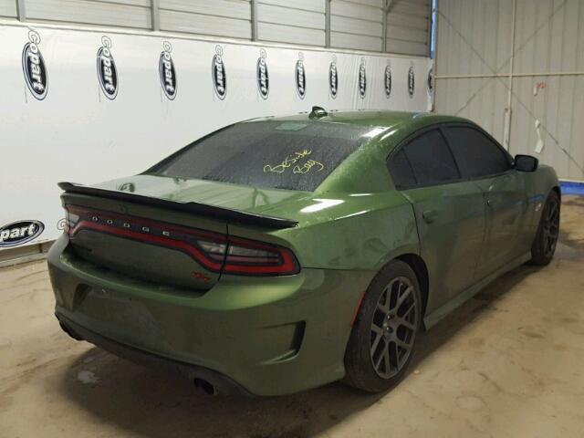 2C3CDXGJ6JH273504 - 2018 DODGE CHARGER R/ GREEN photo 4