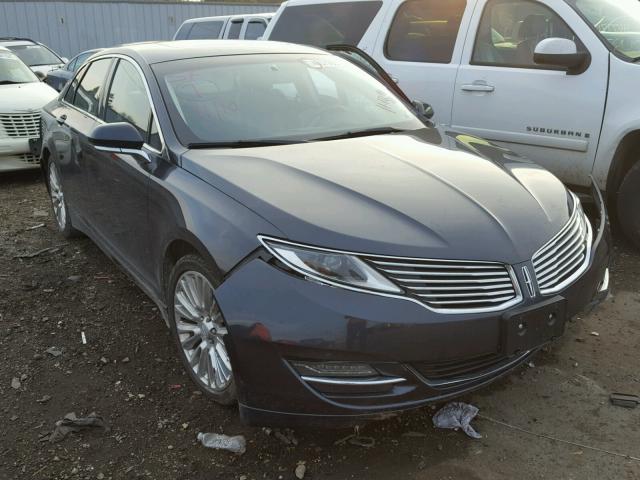 3LN6L2JK9DR800522 - 2013 LINCOLN MKZ CHARCOAL photo 1