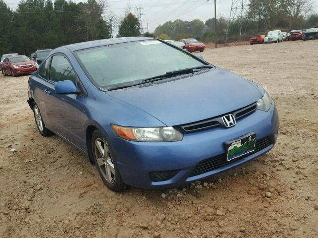 2HGFG12817H557781 - 2007 HONDA CIVIC EX BLUE photo 1