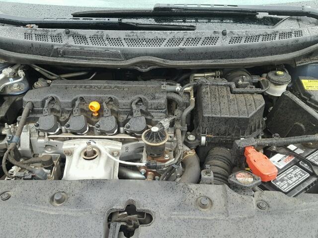 2HGFG12817H557781 - 2007 HONDA CIVIC EX BLUE photo 7