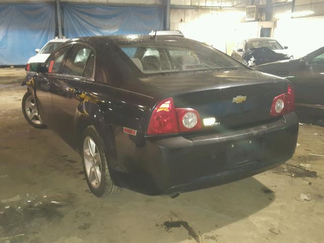 1G1ZB5E10BF129820 - 2011 CHEVROLET MALIBU LS 黑色 照片 3