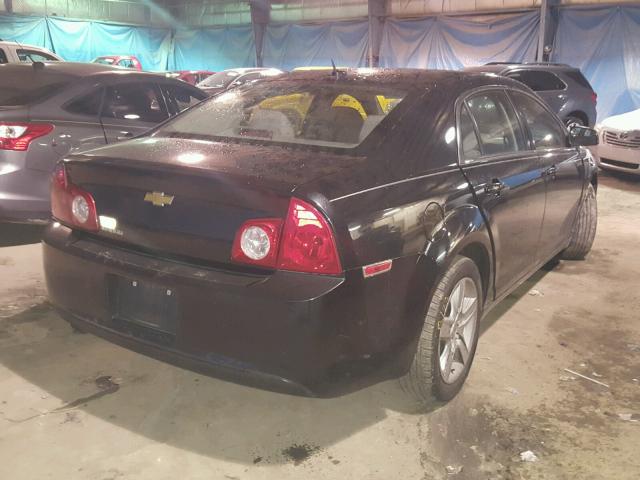1G1ZB5E10BF129820 - 2011 CHEVROLET MALIBU LS 黑色 照片 4