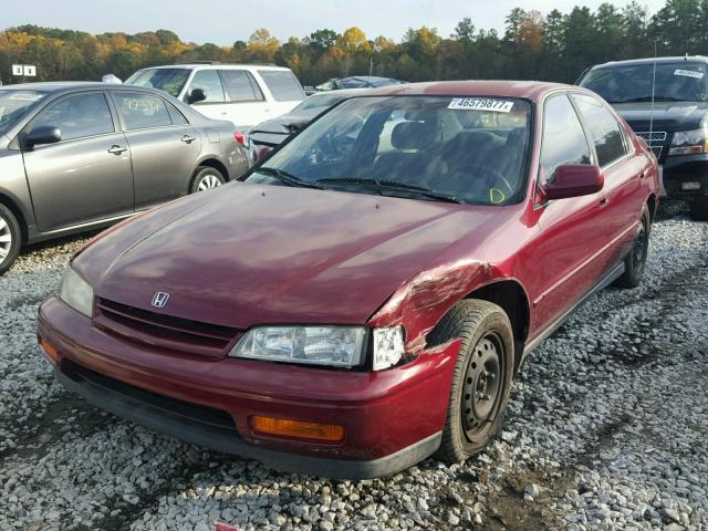 JHMCD5637RC086174 - 1994 HONDA ACCORD LX RED photo 2