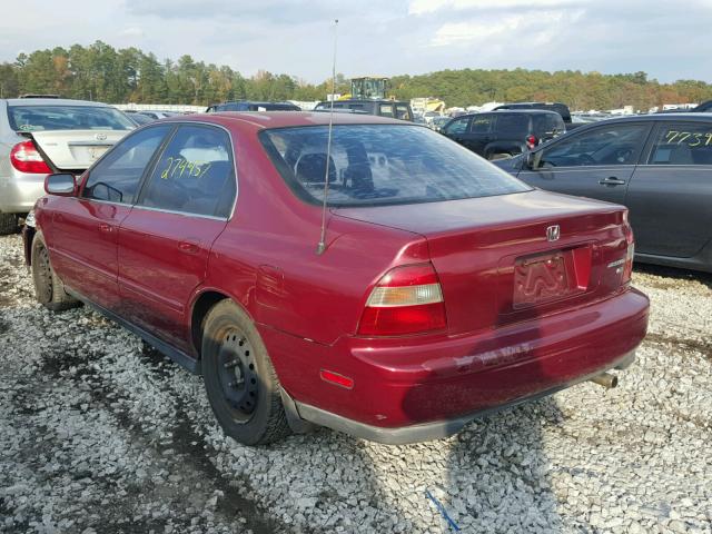 JHMCD5637RC086174 - 1994 HONDA ACCORD LX RED photo 3