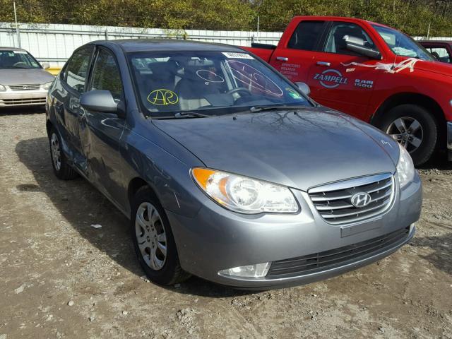 KMHDU4AD4AU903448 - 2010 HYUNDAI ELANTRA BL GRAY photo 1