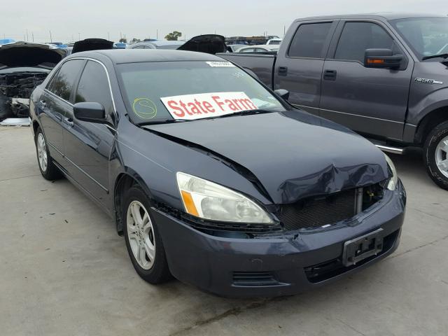 1HGCM56386A010571 - 2006 HONDA ACCORD SE CHARCOAL photo 1