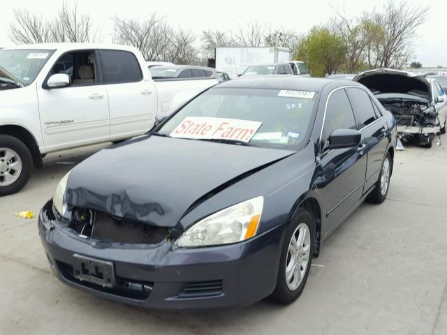 1HGCM56386A010571 - 2006 HONDA ACCORD SE CHARCOAL photo 2