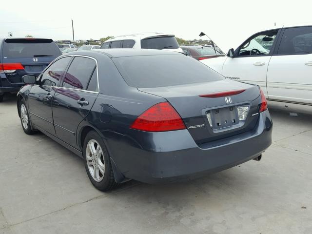 1HGCM56386A010571 - 2006 HONDA ACCORD SE CHARCOAL photo 3