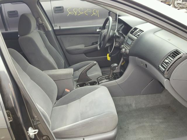 1HGCM56386A010571 - 2006 HONDA ACCORD SE CHARCOAL photo 5