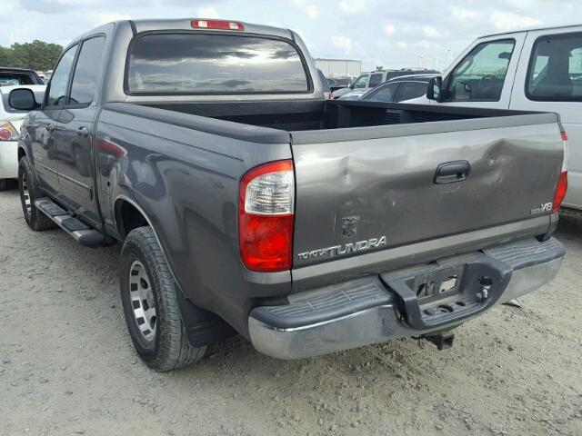 5TBET34184S439931 - 2004 TOYOTA TUNDRA DOU CHARCOAL photo 3