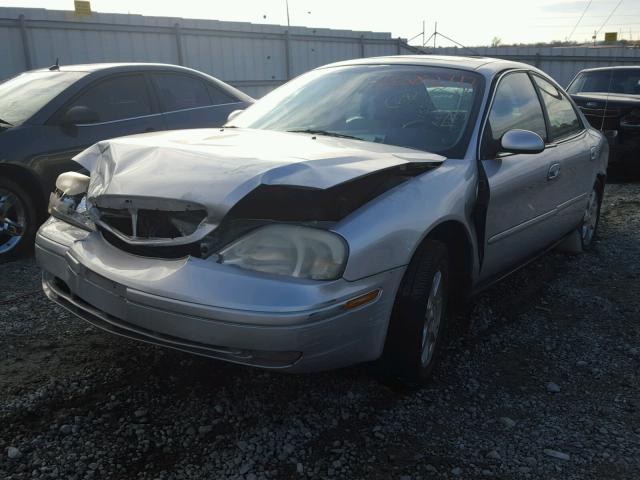 1MEFM55S8YA610092 - 2000 MERCURY SABLE LS P SILVER photo 2