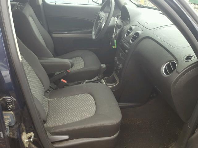 3GNBAADB9AS515975 - 2010 CHEVROLET HHR LS BLUE photo 5