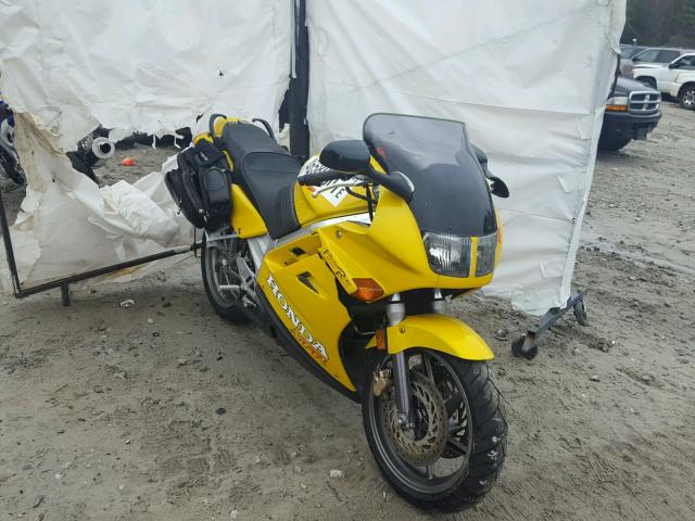 JH2RC3604NM200765 - 1992 HONDA VFR750 F YELLOW photo 1