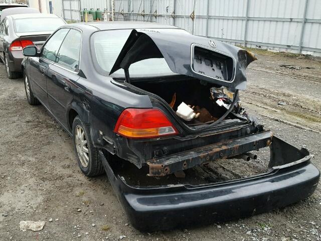 JH4UA2643WC800351 - 1998 ACURA 2.5TL BLACK photo 3