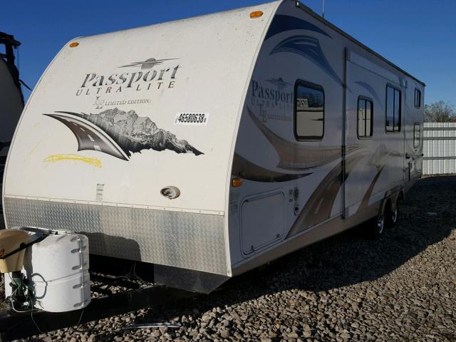 4YDT2912XBT412646 - 2011 KEYSTONE PASSPORT WHITE photo 3