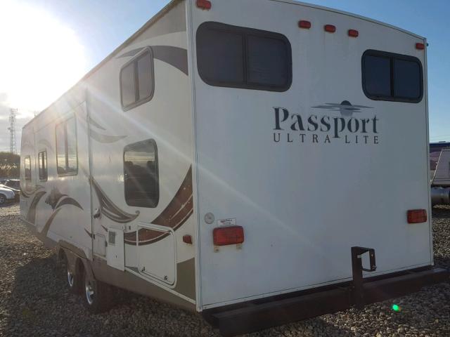 4YDT2912XBT412646 - 2011 KEYSTONE PASSPORT WHITE photo 4