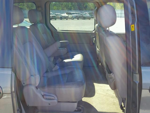 KNDUP131546566990 - 2004 KIA SEDONA EX GREEN photo 6