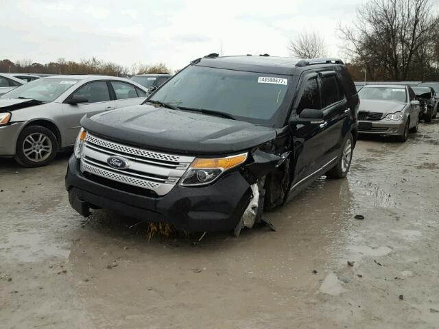 1FM5K8D80FGA47586 - 2015 FORD EXPLORER X BLACK photo 9