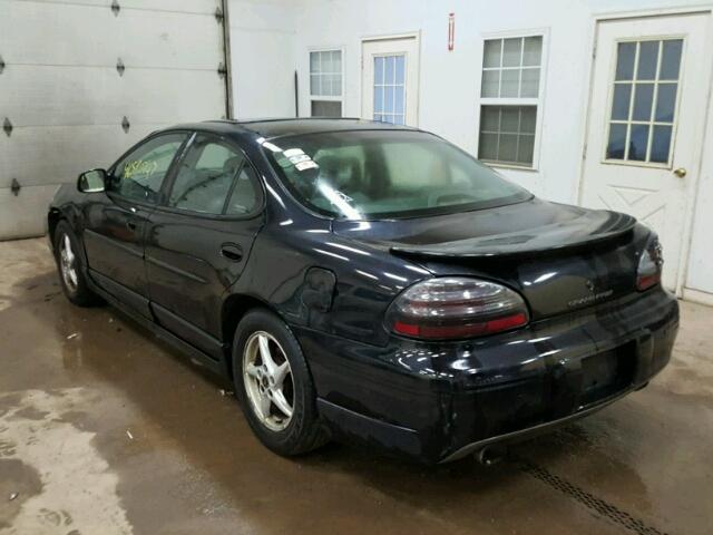 1G2WP52K8YF271466 - 2000 PONTIAC GRAND PRIX BLACK photo 3