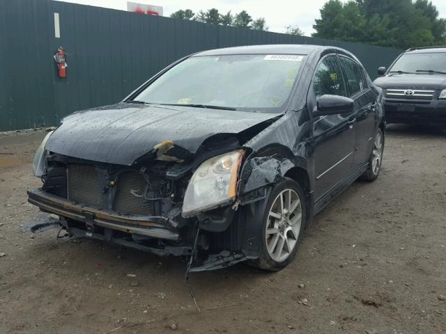 3N1CB61E58L681651 - 2008 NISSAN SENTRA SE- BLACK photo 2