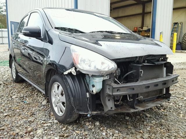 ML32A4HJ7FH047131 - 2015 MITSUBISHI MIRAGE ES BLACK photo 1