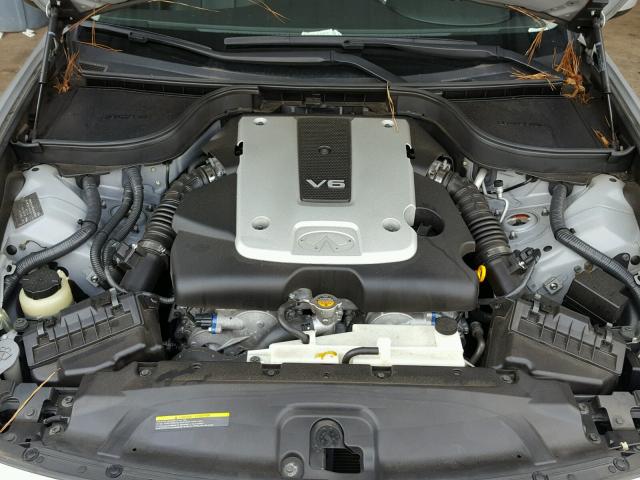 JN1DV6AP4BM602481 - 2011 INFINITI G25 BASE SILVER photo 7