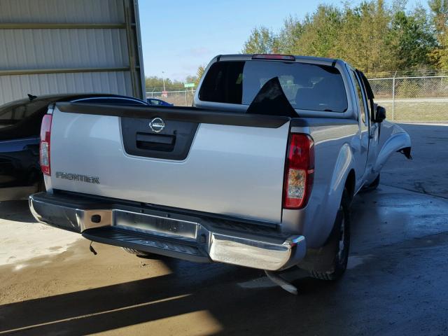 1N6BD0CT4FN754434 - 2015 NISSAN FRONTIER S SILVER photo 4