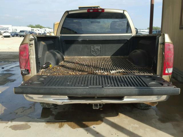 1D7HA16K62J179694 - 2002 DODGE RAM 1500 TAN photo 6